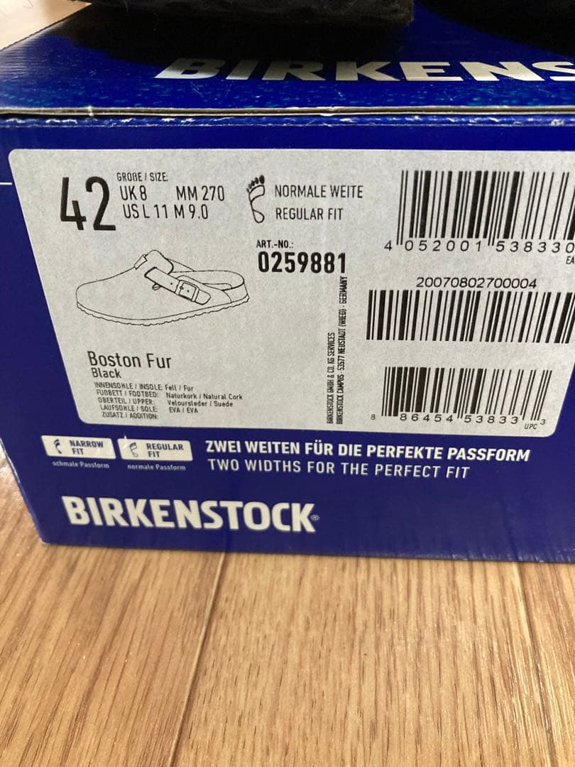 y*a様 ⭐️美品⭐️ BIRKENSTOCK ブラック サボサンダル 42