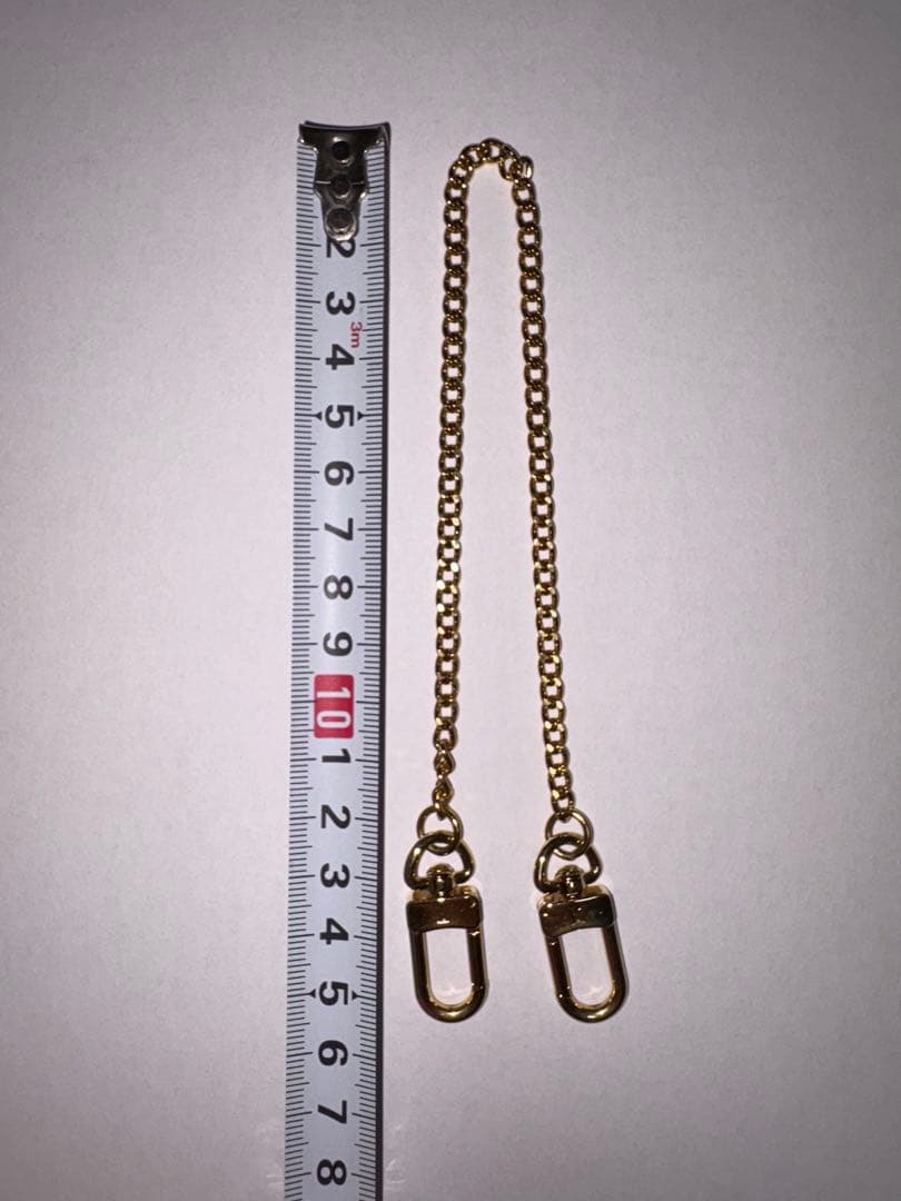 ルイヴィトン LOUIS VUITTON ウォレットチェーン 財布用 ゴールド