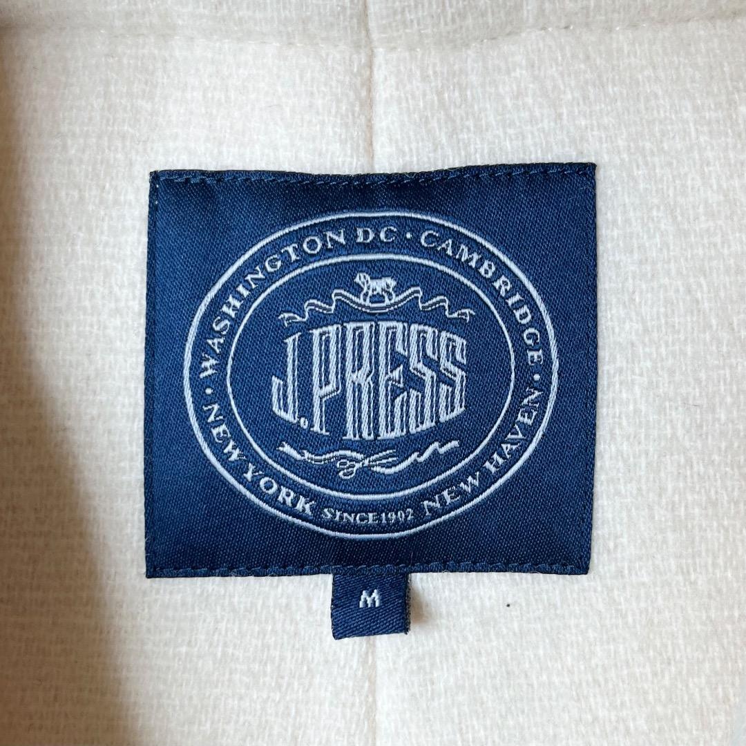 専用！！美品✨ ジェイプレス ダッフルコート ロング ウール メンズ M ホワイ