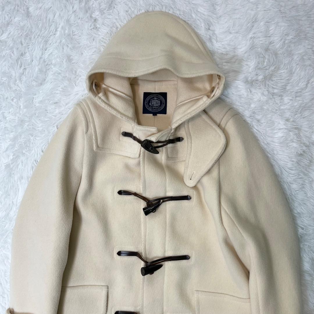 専用！！美品✨ ジェイプレス ダッフルコート ロング ウール メンズ M ホワイ
