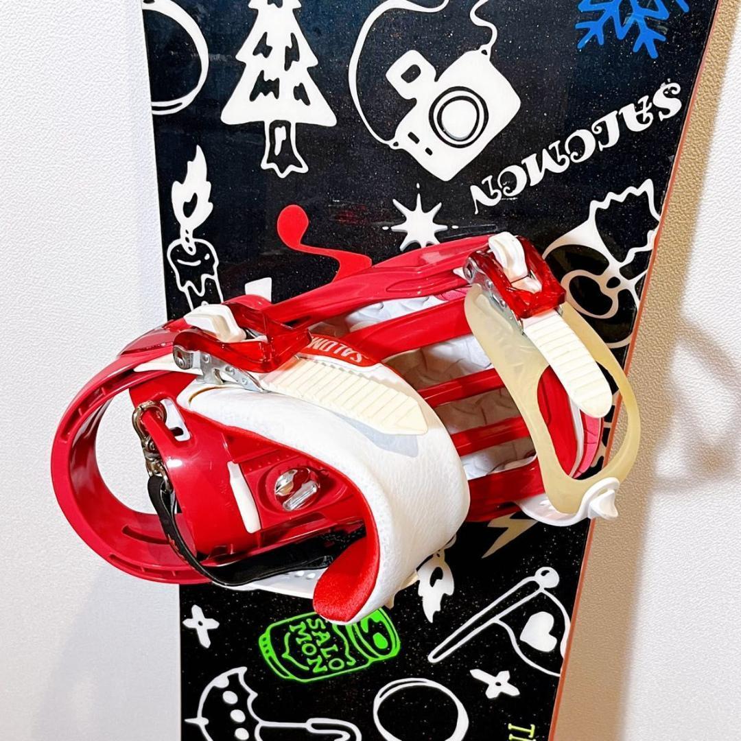 ワックス済 サロモン スノボセット 138cm スノーボード