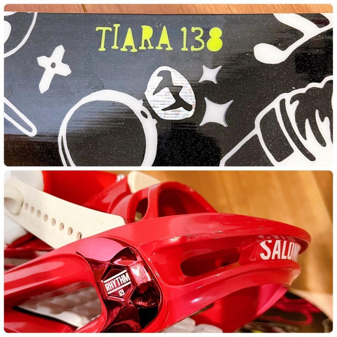 ワックス済 サロモン スノボセット 138cm スノーボード