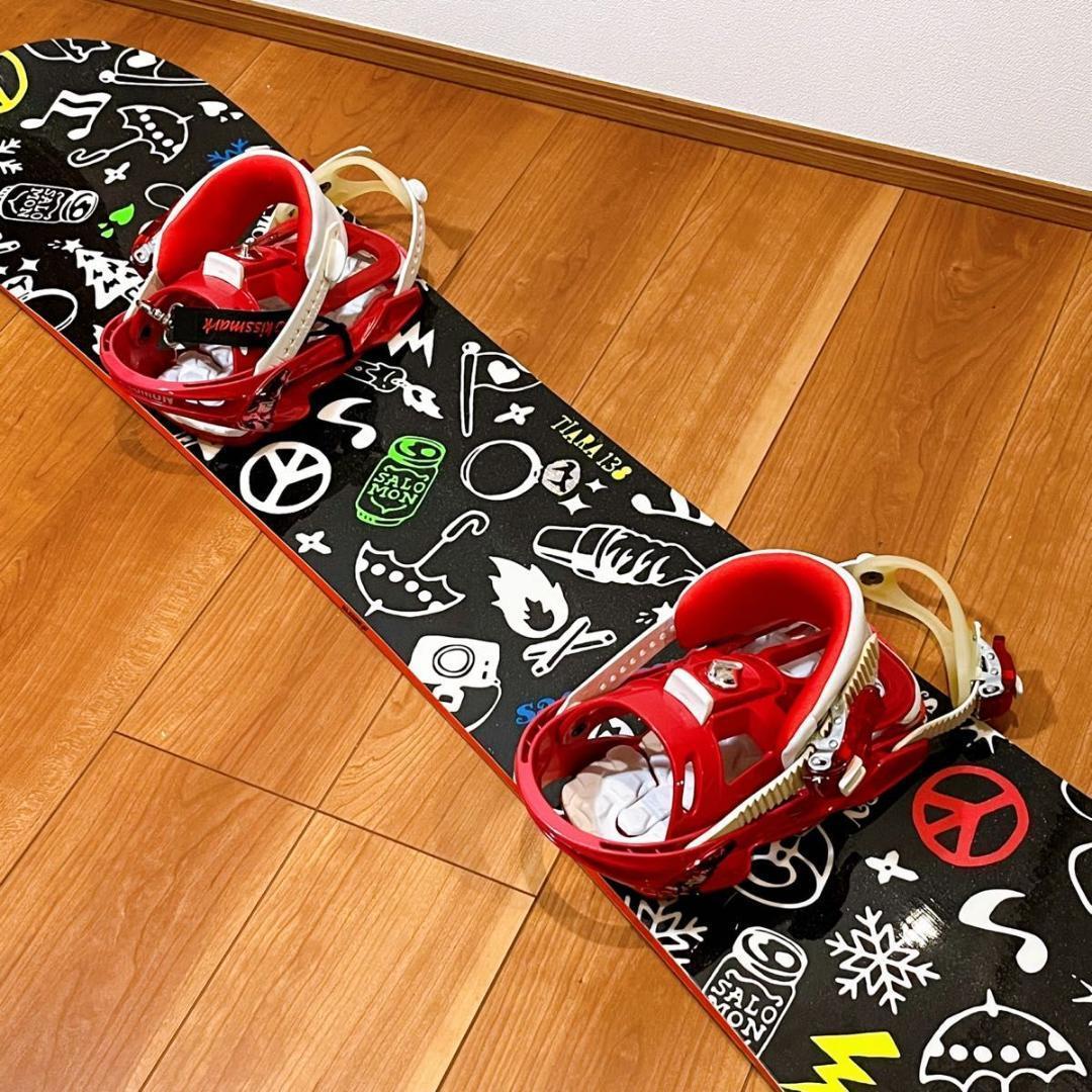 ワックス済 サロモン スノボセット 138cm スノーボード
