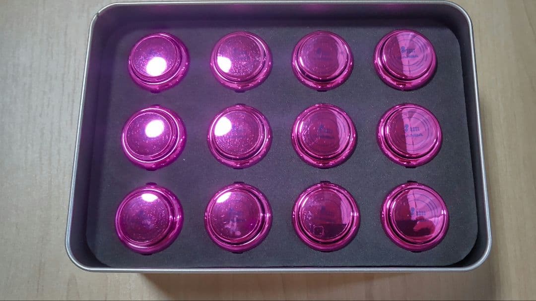 QANBA Gravity KS 24mm メタリックバイオレット 12個組