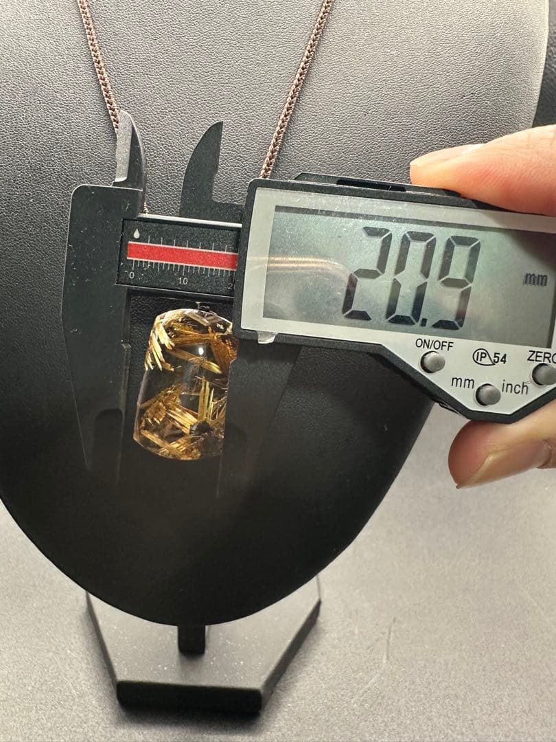 これは凄い！ルチルクォーツ ペンダントネックレス1月24日まで