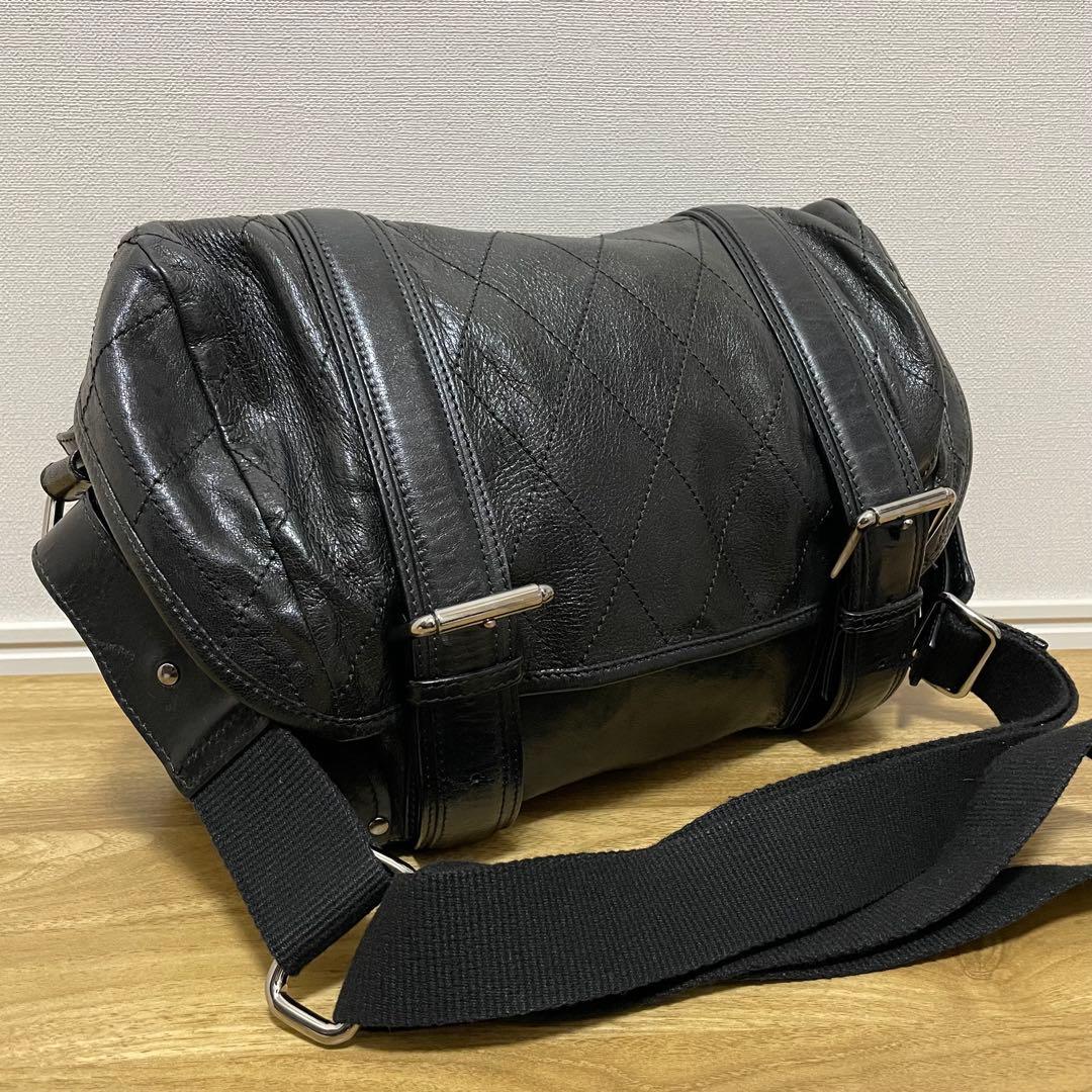 《美品》Chloe（クロエ） レザー ショルダーバッグ ブラック 黒