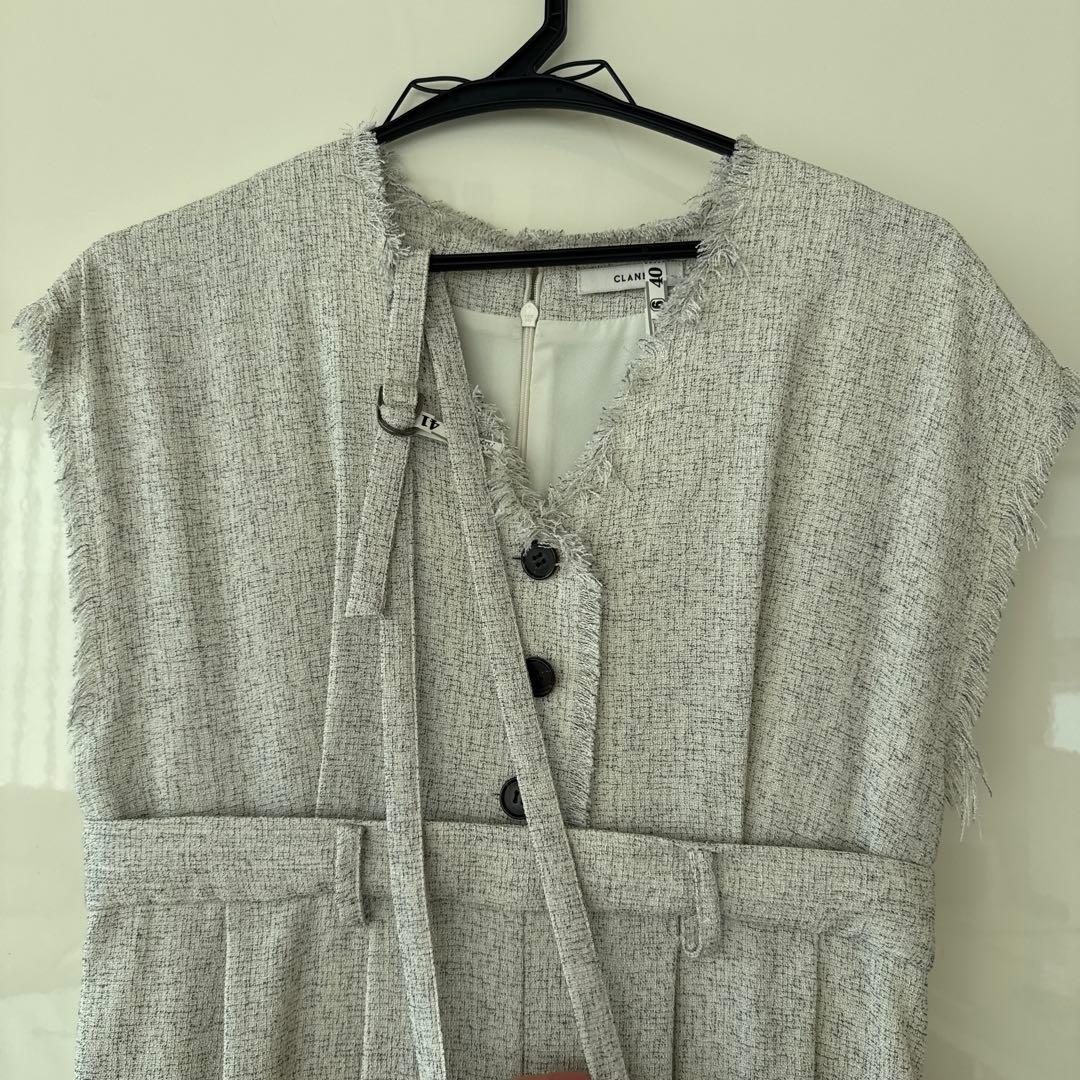 clane ツィードオールインワン即完売品