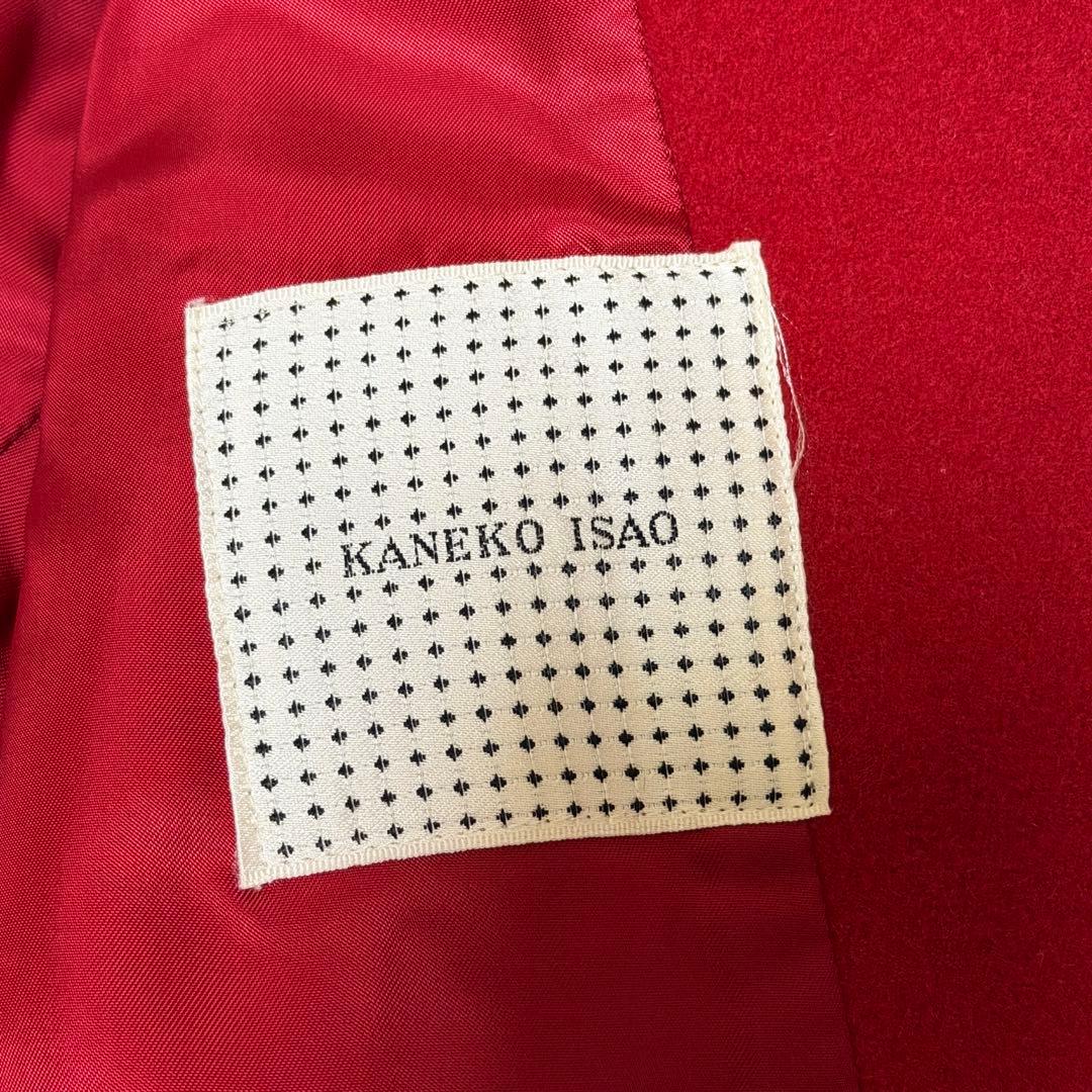 カネコイサオ　花柄刺繍ジャケット 赤　オーバーサイズ　ピンクハウス　ゆったり
