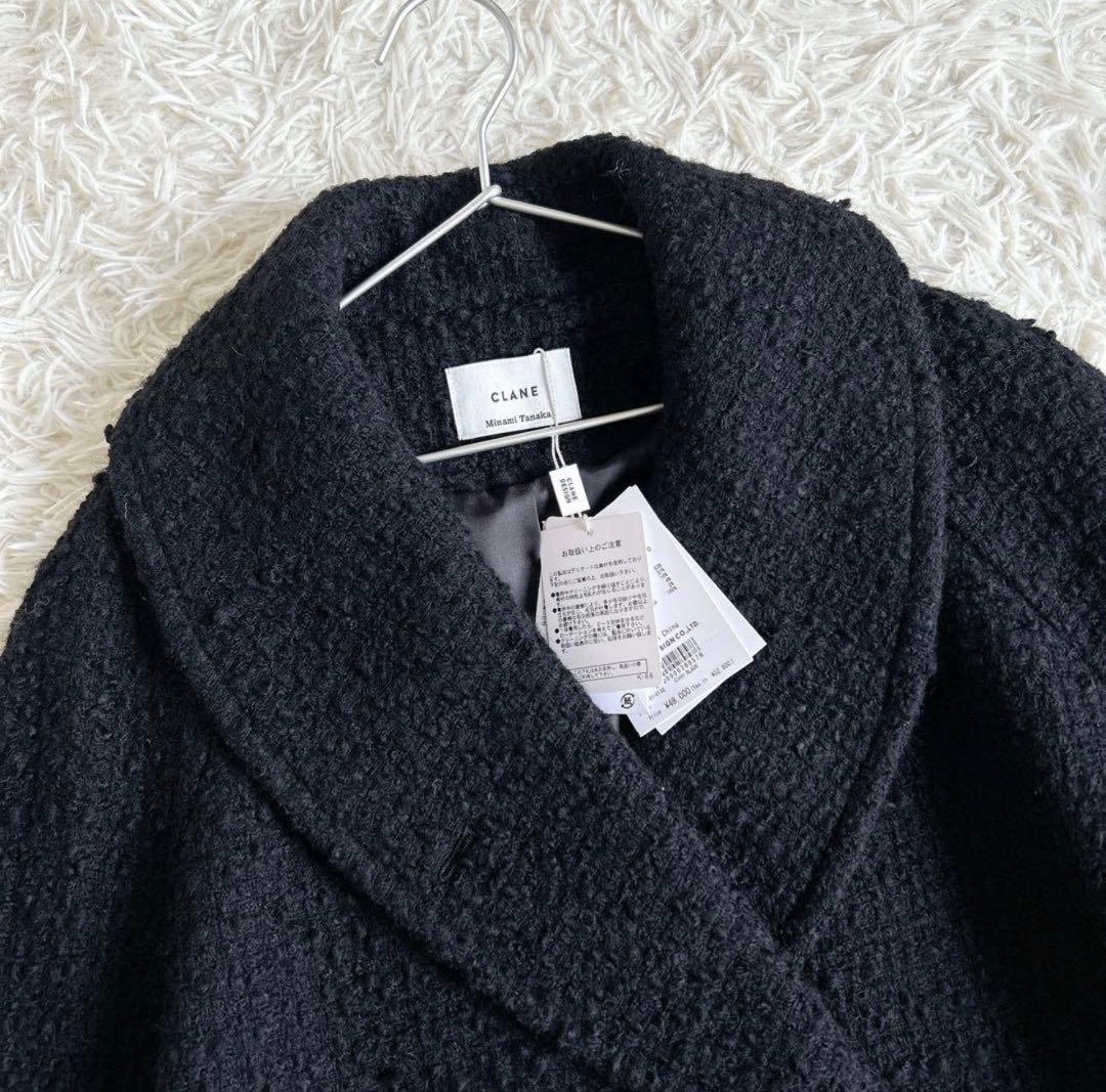 【新品未使用品】CLANE 田中みな実 コラボ ツイードコート サイズ0