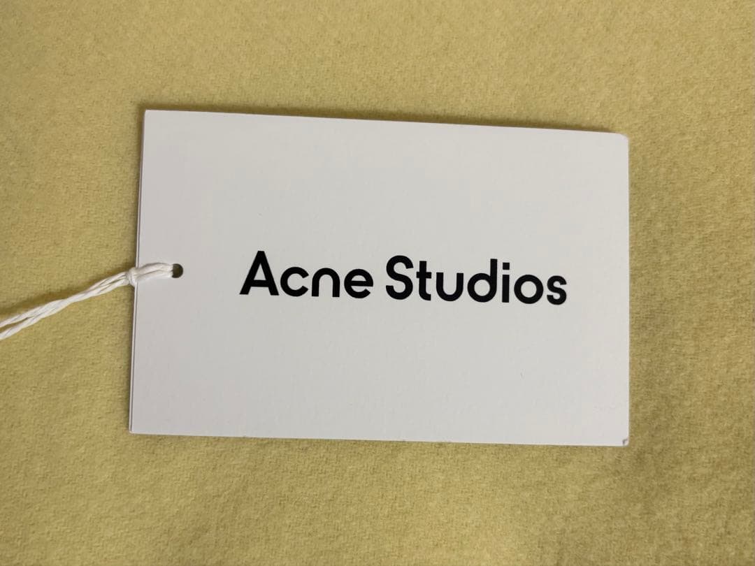 新品未使用 タグ付き Acne Studios フリンジウールスカーフ マフラー