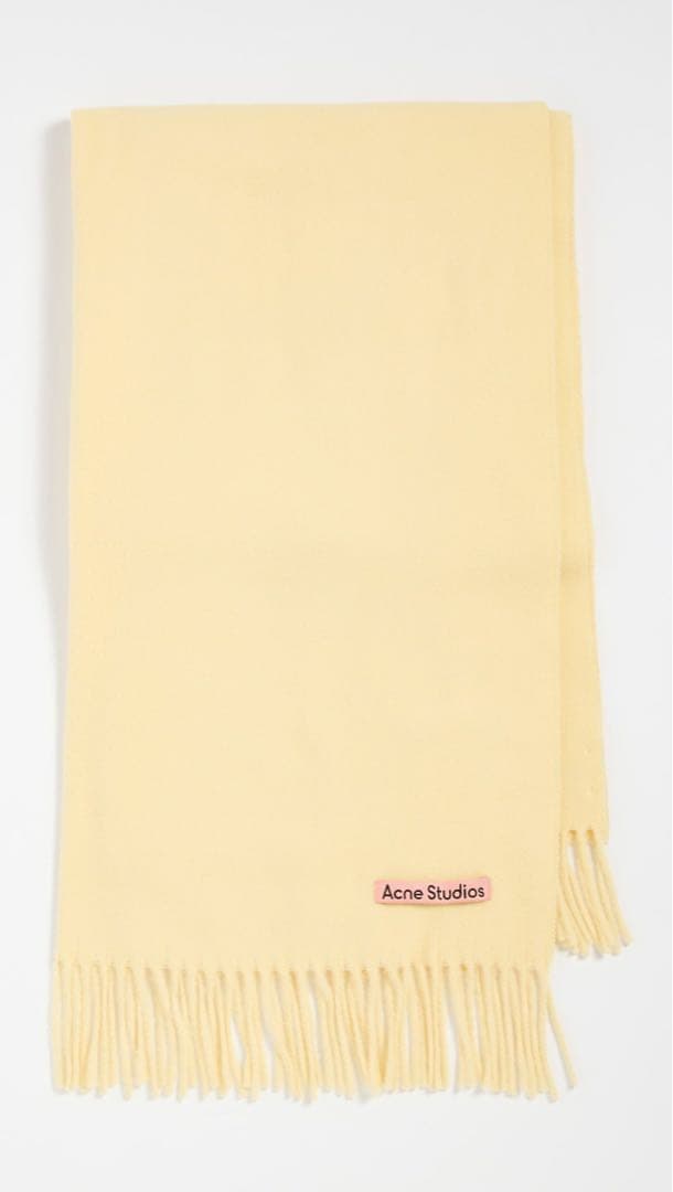 新品未使用 タグ付き Acne Studios フリンジウールスカーフ マフラー