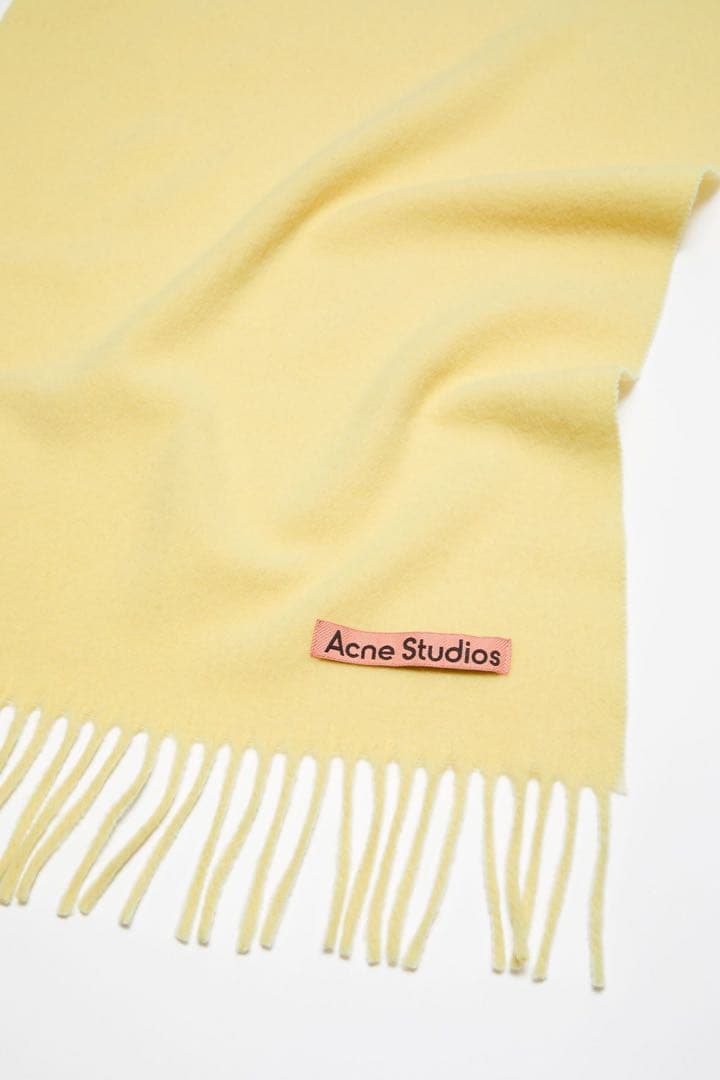 新品未使用 タグ付き Acne Studios フリンジウールスカーフ マフラー