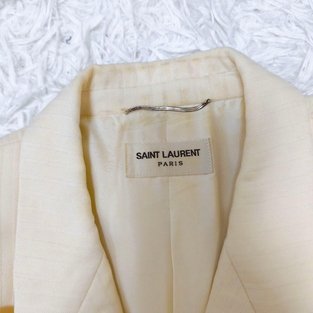 【希少】2020AW サンローランパリシャドーストライプ ダブルセットアップ48