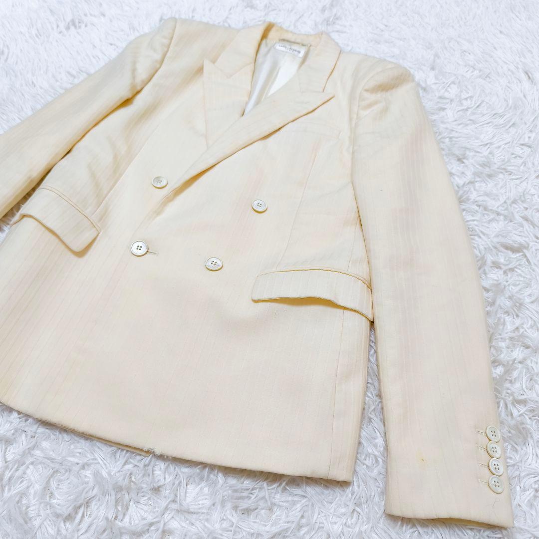 【希少】2020AW サンローランパリシャドーストライプ ダブルセットアップ48