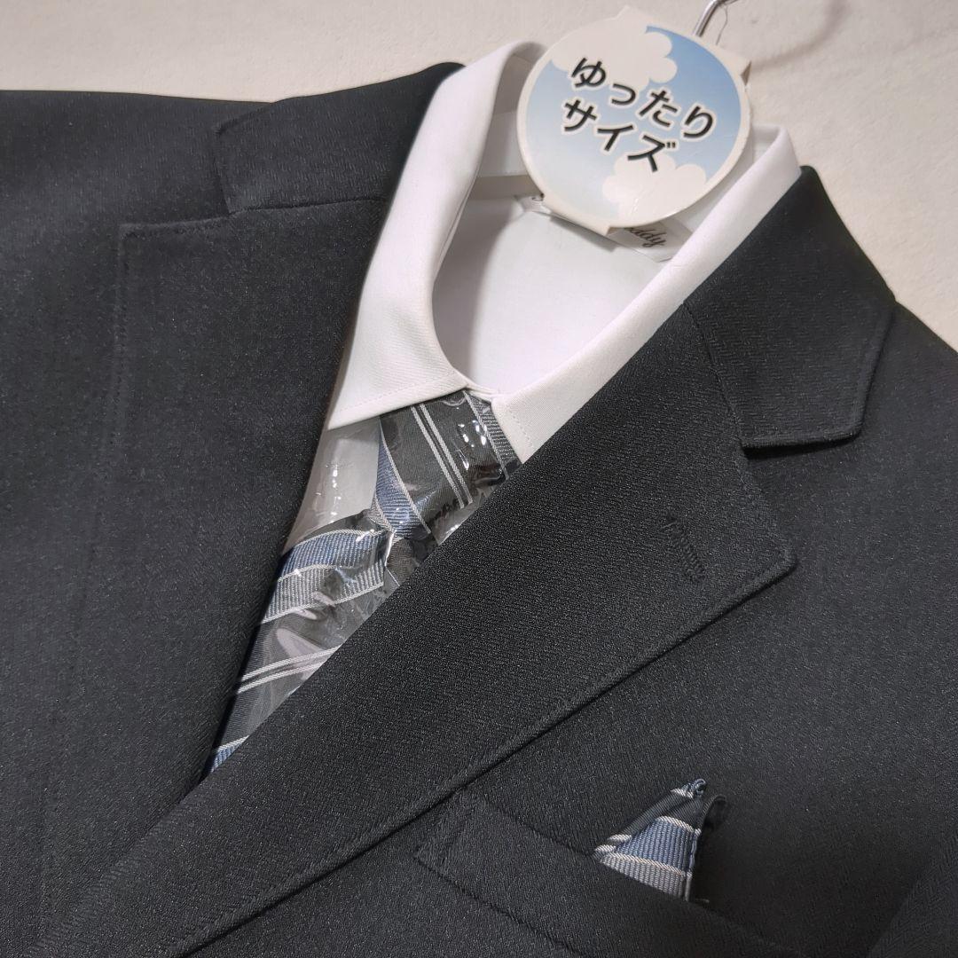 新品タグ付★レディフレディ　スーツ5点セット　卒服　ゆったり150　ブラック