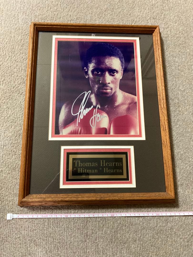 トーマス・ハーンズ 直筆サイン入り写真 フレーム付き