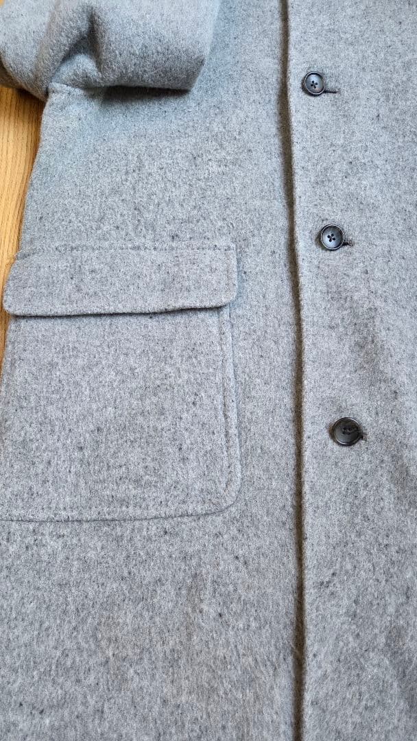 MUJI Labo無印良品 紳士 カシミヤ混ダッフルコート 美品