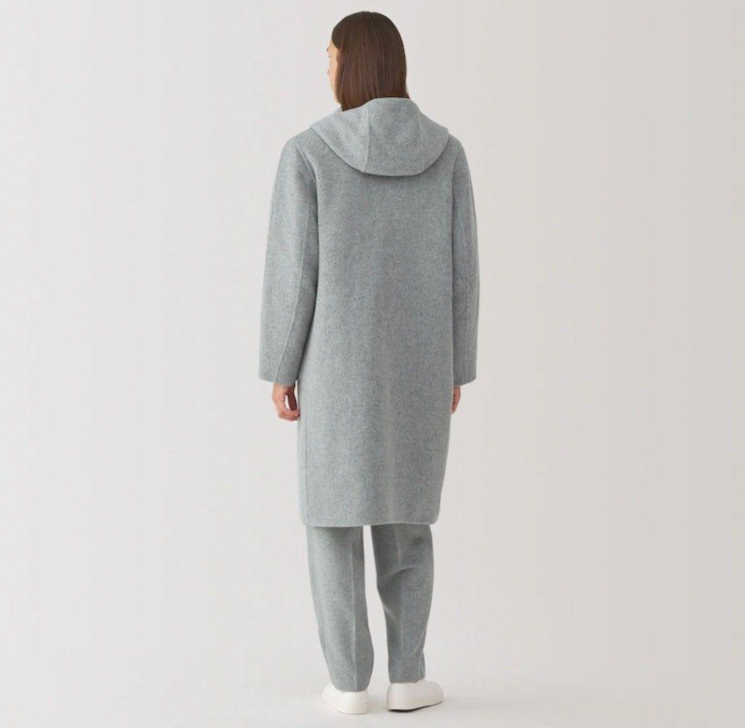 MUJI Labo無印良品 紳士 カシミヤ混ダッフルコート 美品