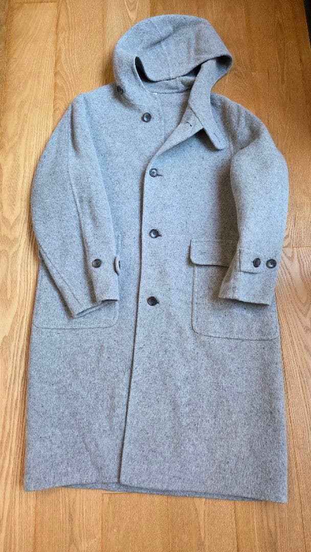 MUJI Labo無印良品 紳士 カシミヤ混ダッフルコート 美品