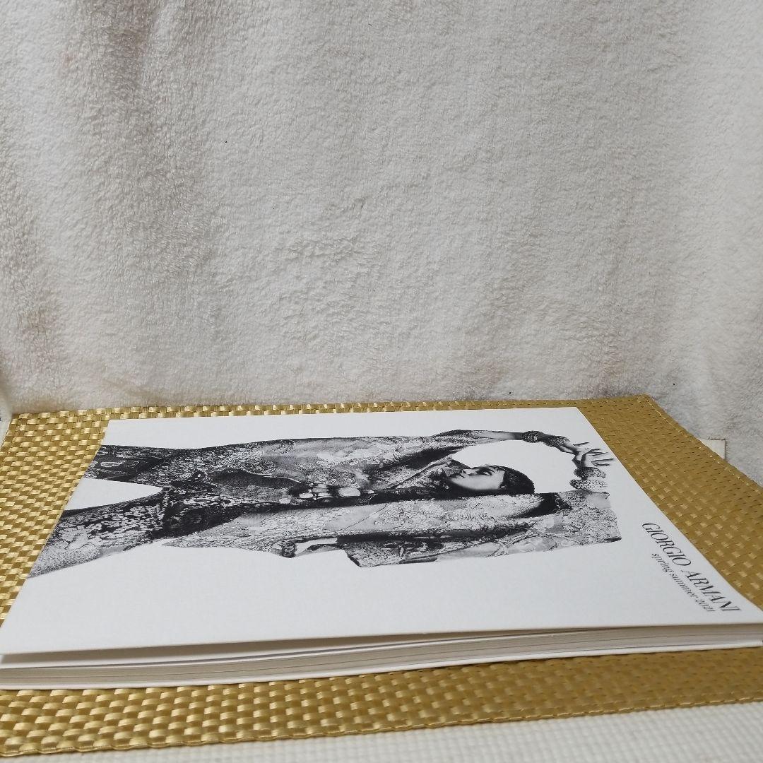 【レア非売品 】GIORGIO ARMANI　2021年春夏コレクションカタログ