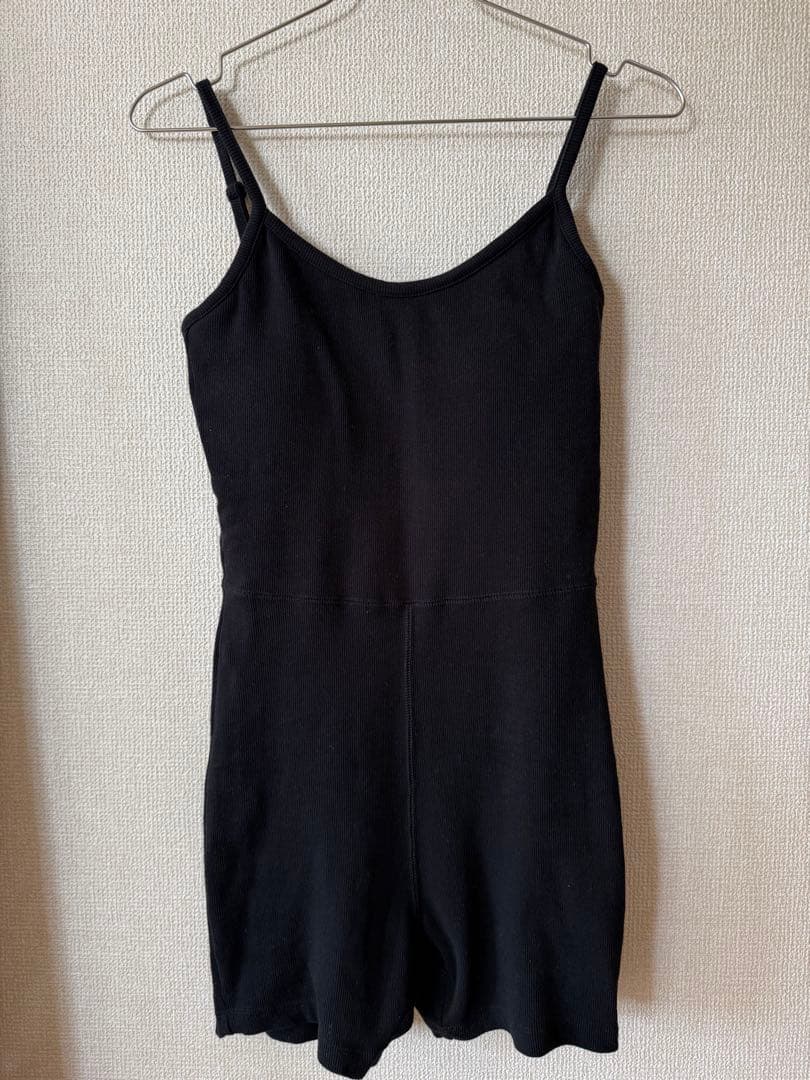 Wellness Cami Romper ロンパース　BLACK