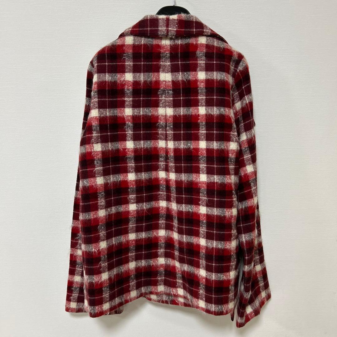 ♦︎新品同様♦︎KENZO♦︎赤と白のチェック柄ジャケット