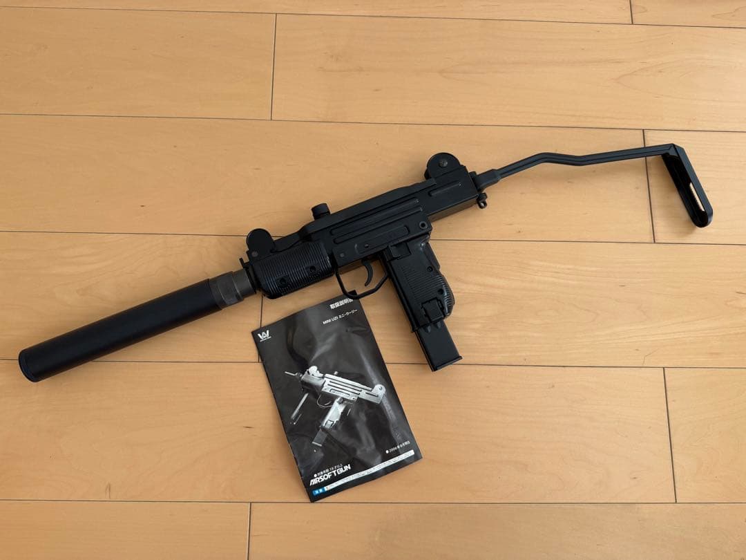 MINI UZI ガスガン 取扱説明書付き