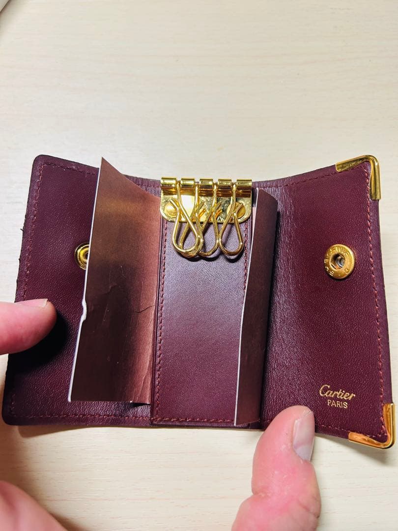 【新品•未使用】カルティエキーケース Cartier