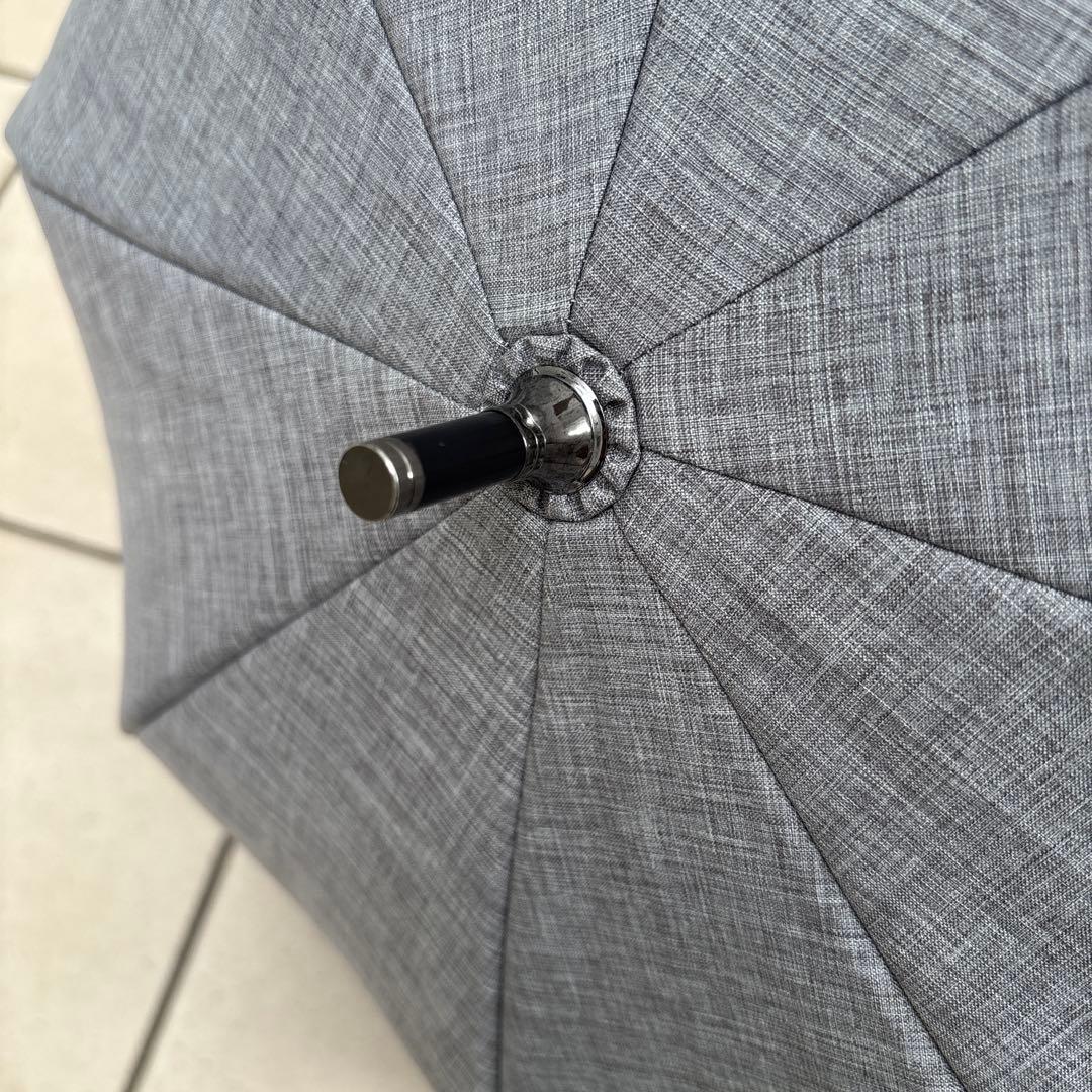 芦屋ロサブラン ショート フリル ダンガリー グレー