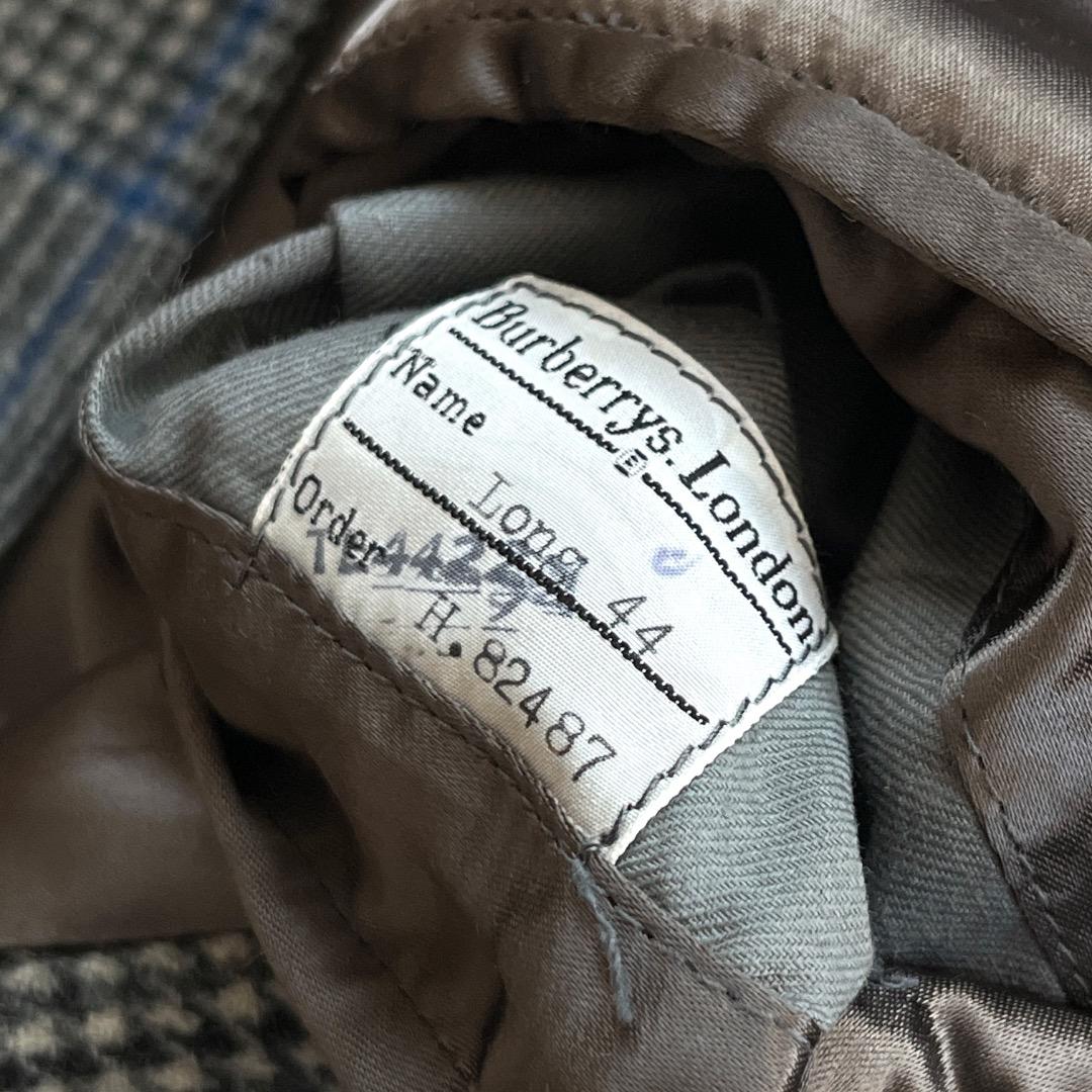 Burberrys バルマカーンコート SADDLE TWEED ツイード