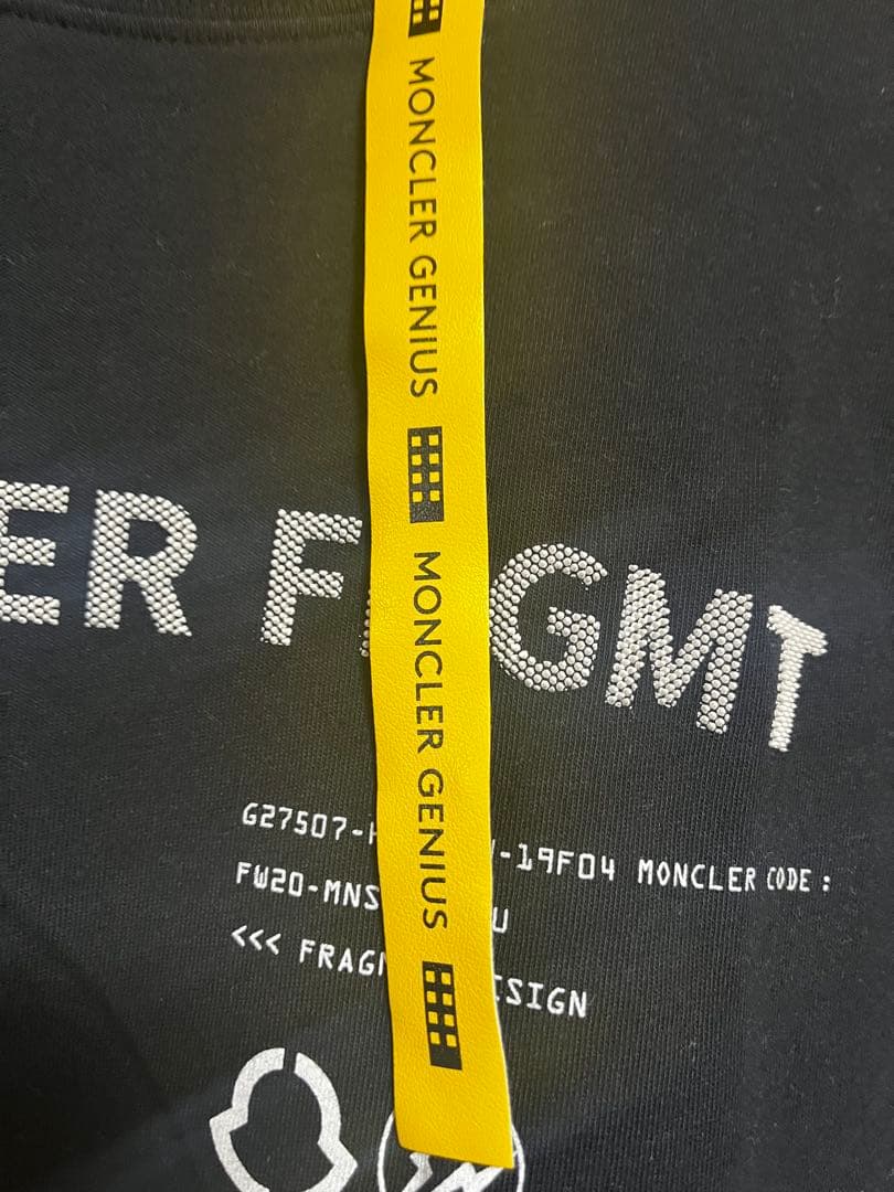 MONCLER FRGMT ブラック 長袖　ロンT カットソー