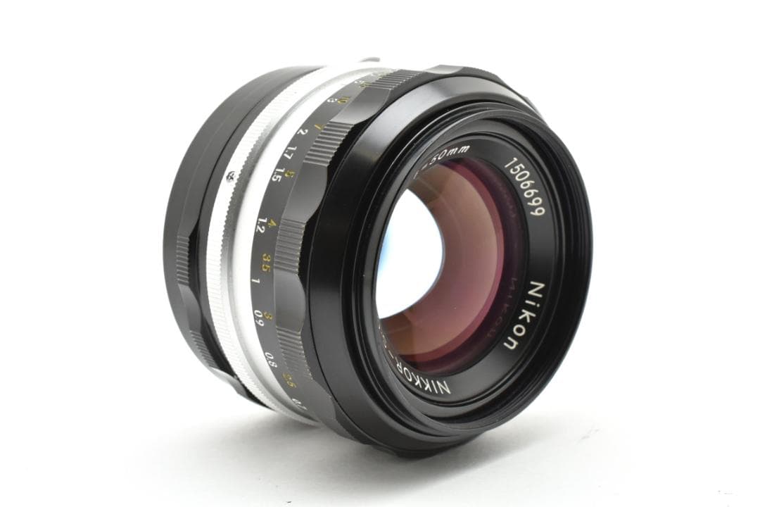 美品　NIKON NIKKOR-S.C Auto 50mm f1.4　H049