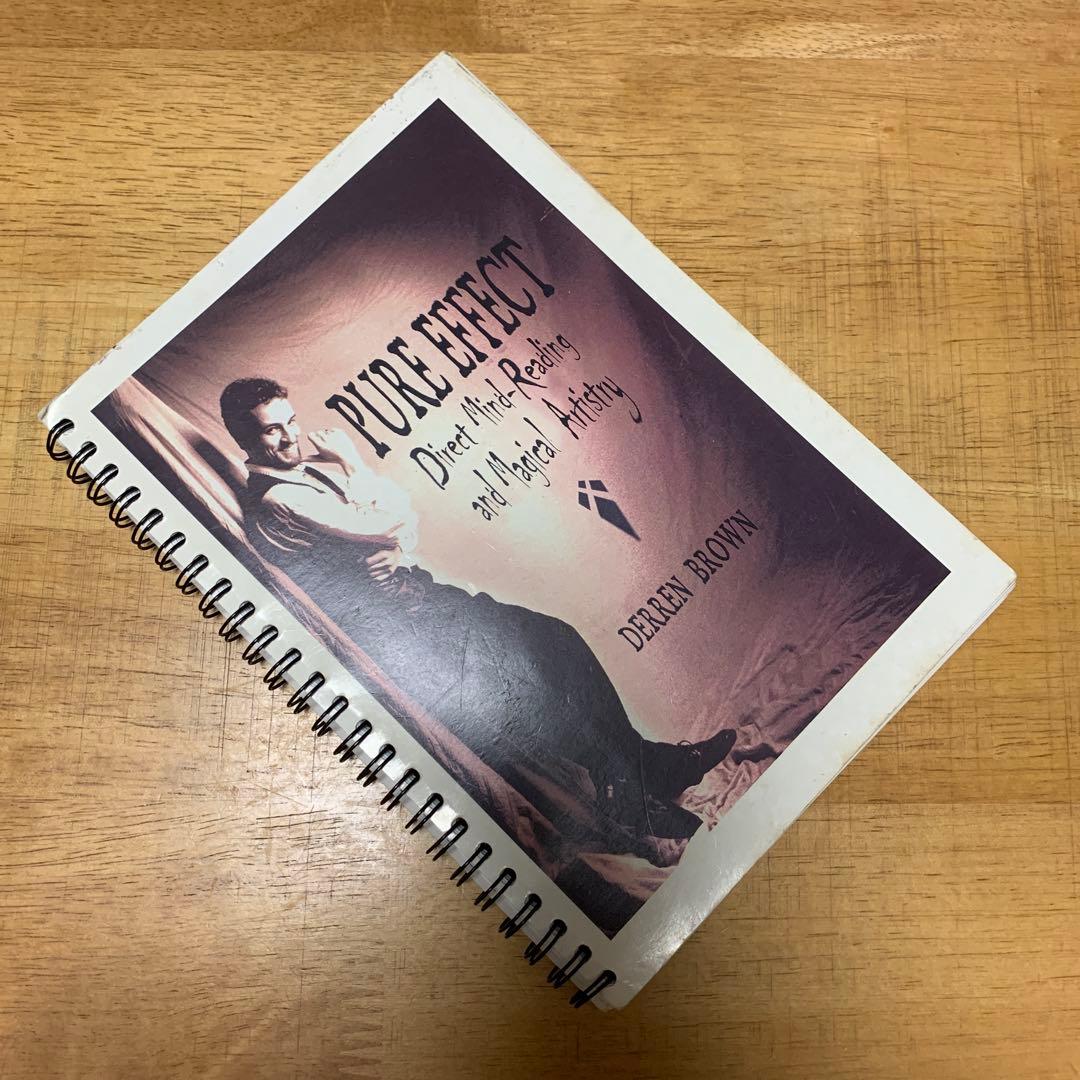 洋書 PURE Effect by Darren Brown