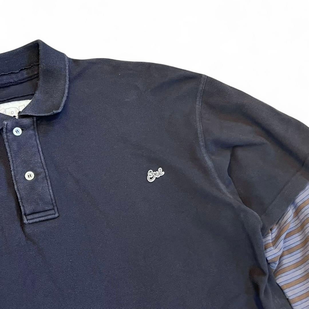 ERL DOUBLE SLEEVE POLO T-SHIRT ポロ　Tシャツ