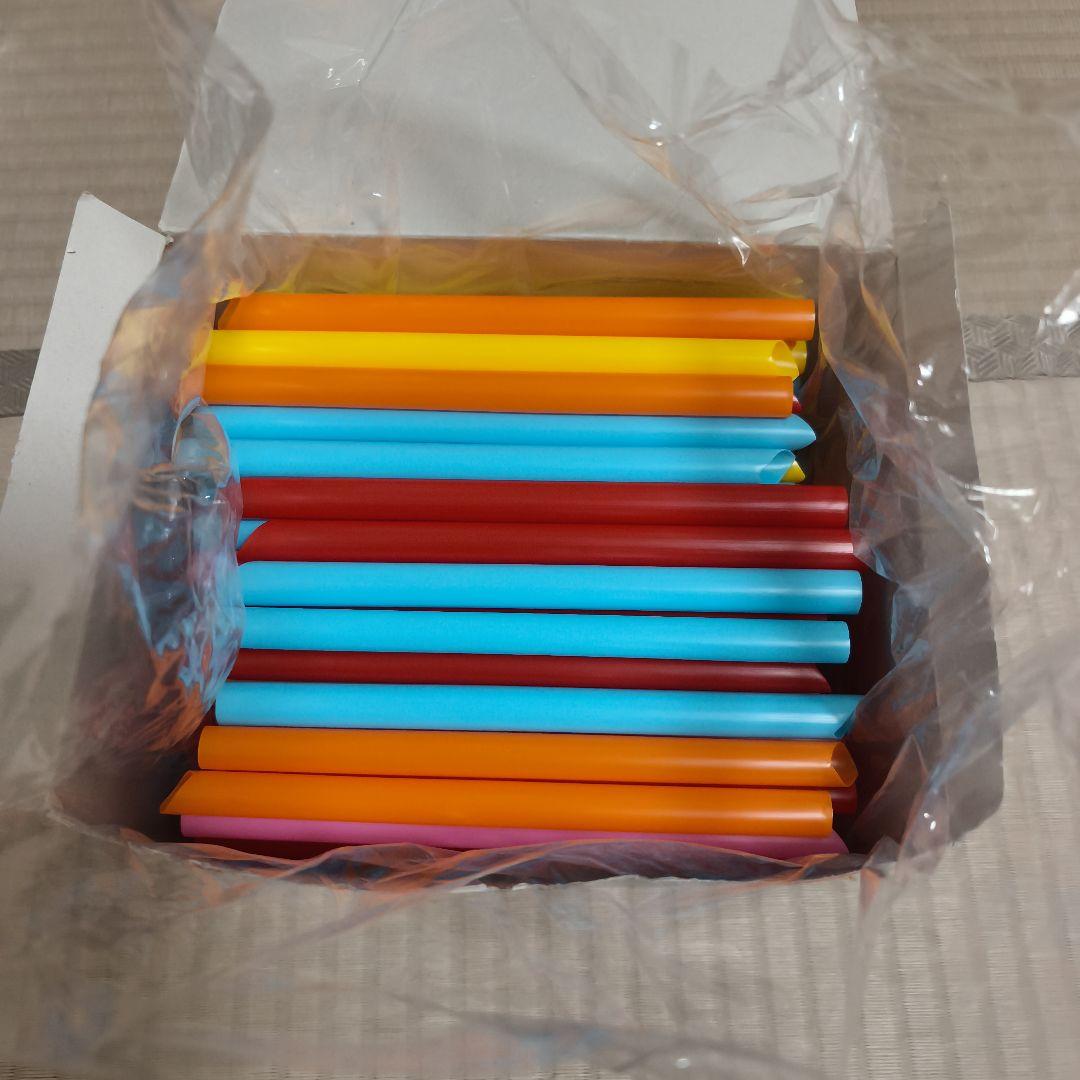 【新品】U型タピオカカップ967個95口径ストロー