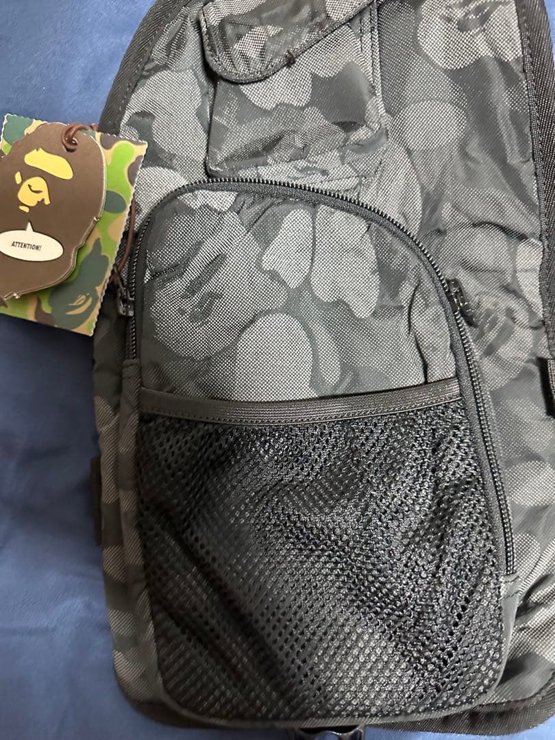 BAPE カモフラージュ スリングフィッシングベスト