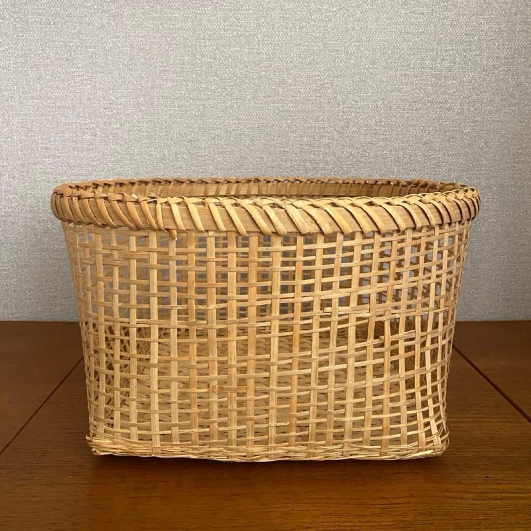 竹かご　竹細工　3個セット　民藝　KOHORO 竹ざるるおまけ付