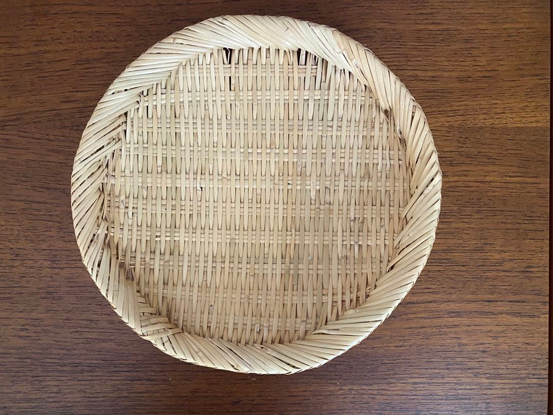 竹かご　竹細工　3個セット　民藝　KOHORO 竹ざるるおまけ付