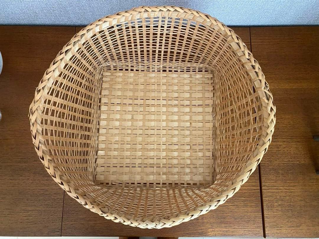 竹かご　竹細工　3個セット　民藝　KOHORO 竹ざるるおまけ付