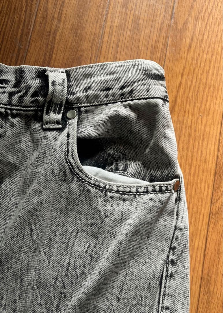 MAISON SPECIAL ビッグポケット 2WAYバギーデニムカーゴパンツ