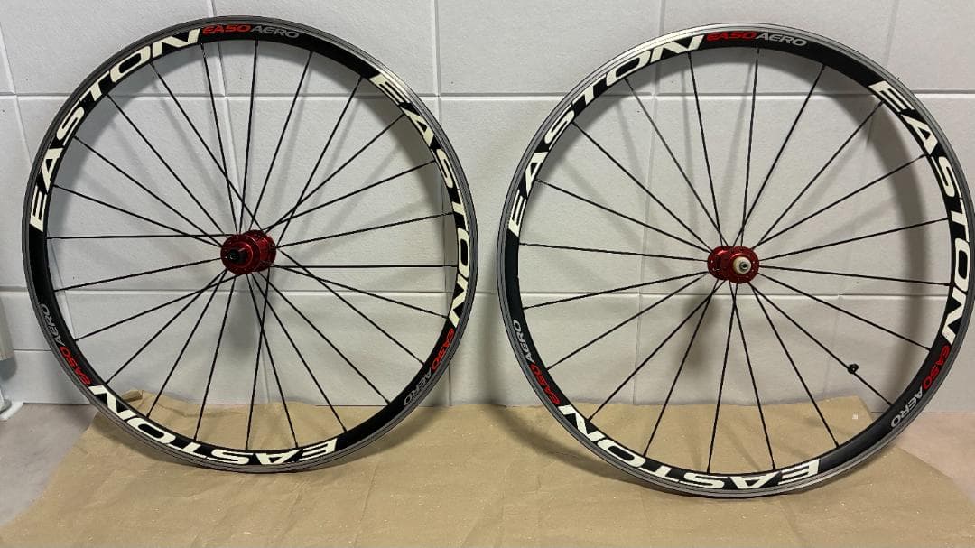 EASTON EA50 AERO ホイール前後セット クイックレバー付