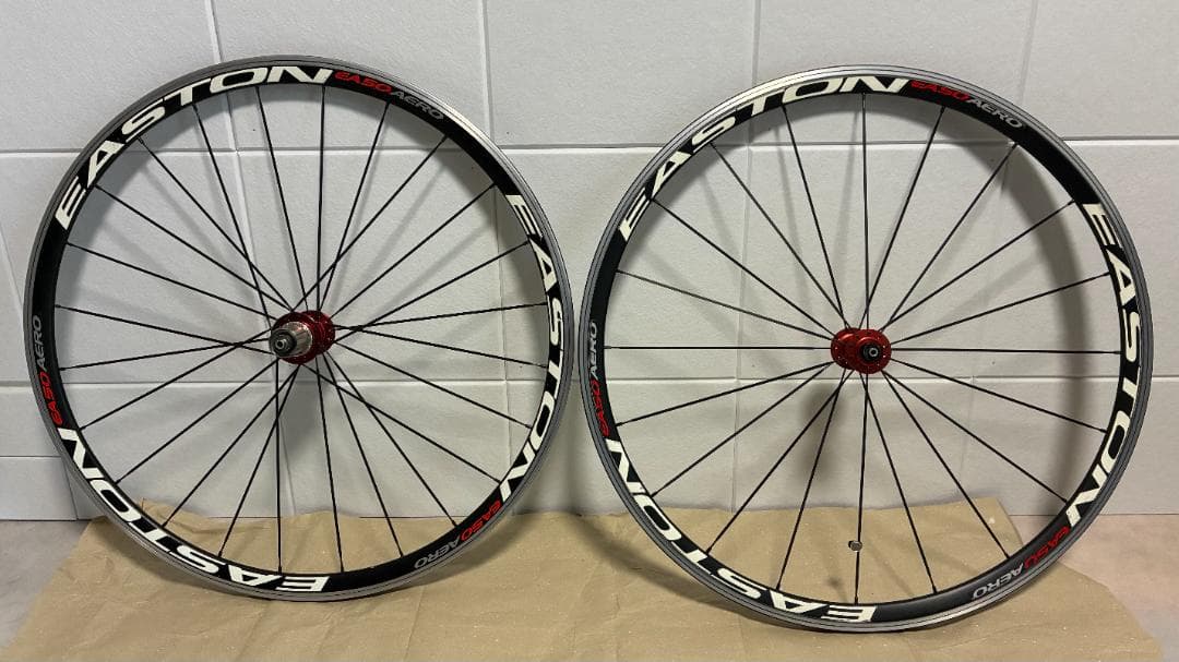 EASTON EA50 AERO ホイール前後セット クイックレバー付