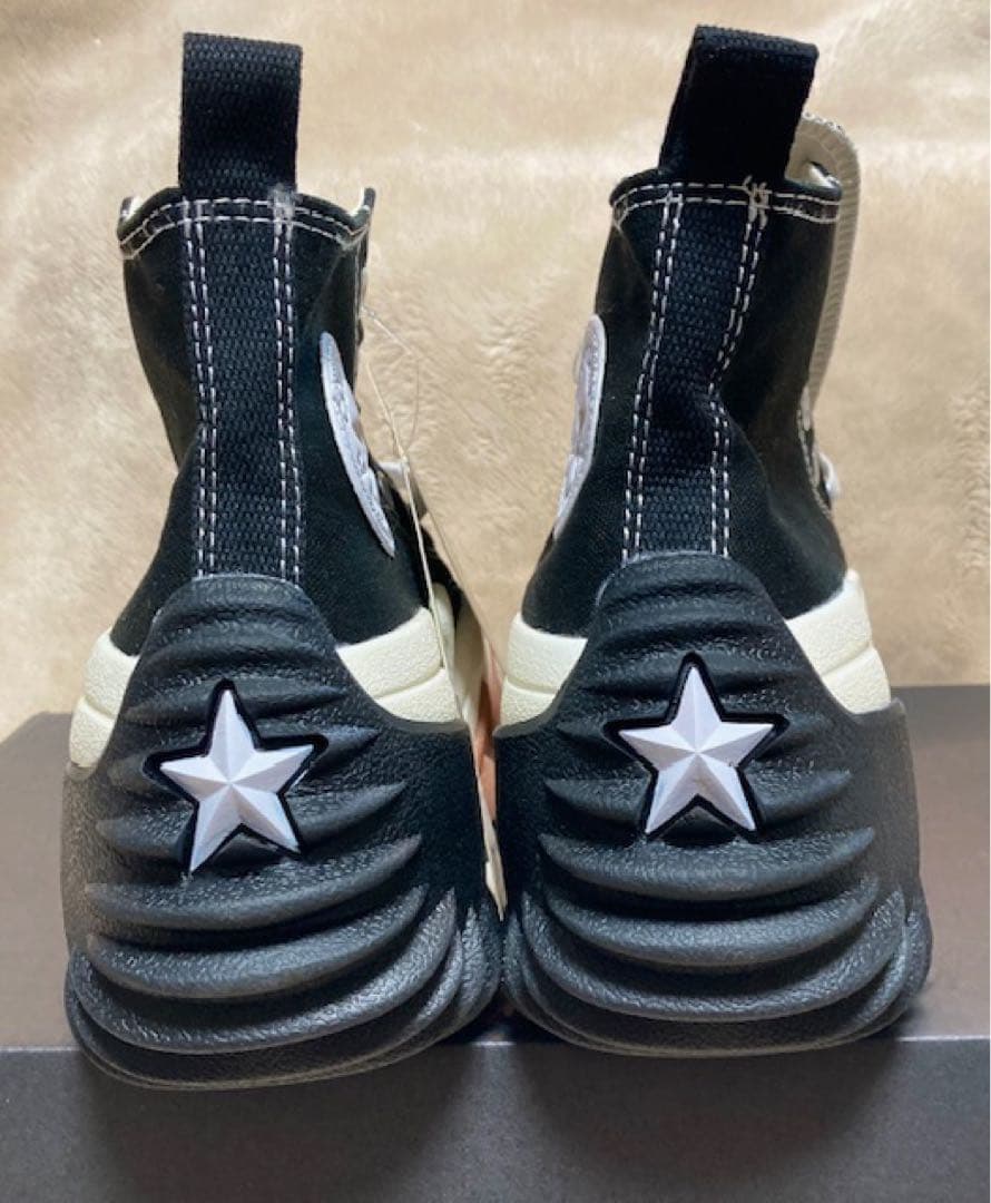 ランスターモーション(韓国モデル)ハイカットブラックサイズ23.5cm 未使用品