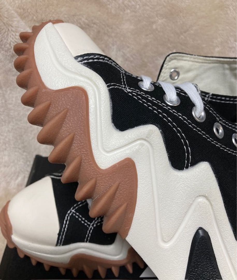 ランスターモーション(韓国モデル)ハイカットブラックサイズ23.5cm 未使用品