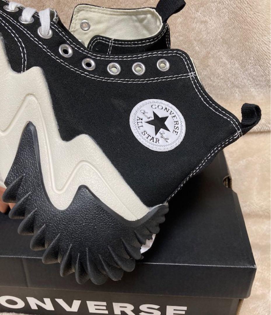 ランスターモーション(韓国モデル)ハイカットブラックサイズ23.5cm 未使用品