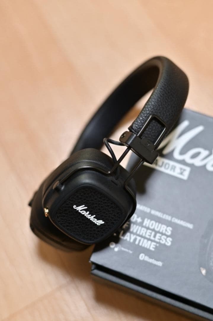 【国内正規品】Marshall Major V ワイヤレスヘッドホン（ブラック）