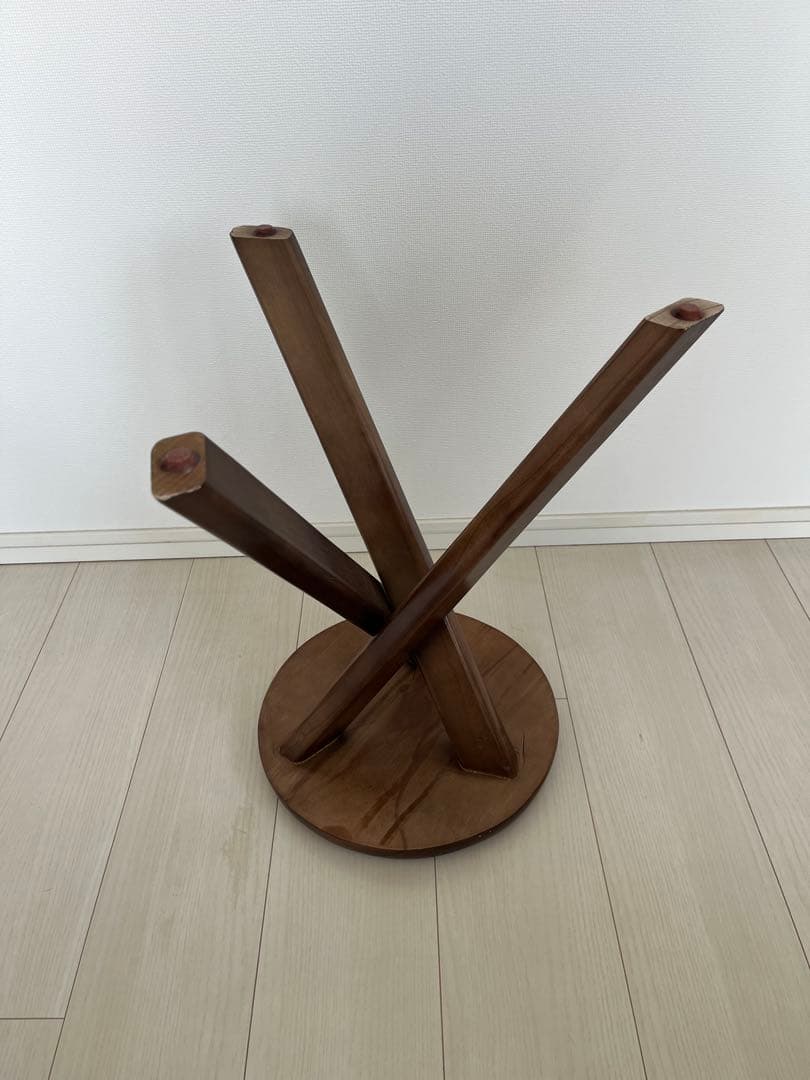 ピエールシャポーシャルロットペリアンスツール捻じ脚型リプロダクトベルジェ