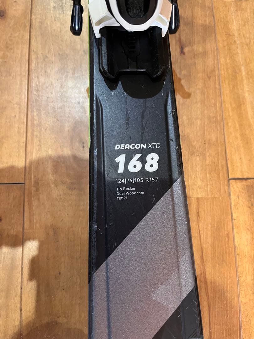 Völkl（フォルクル）DEACON XTD 168cm ビンディング付スキー板