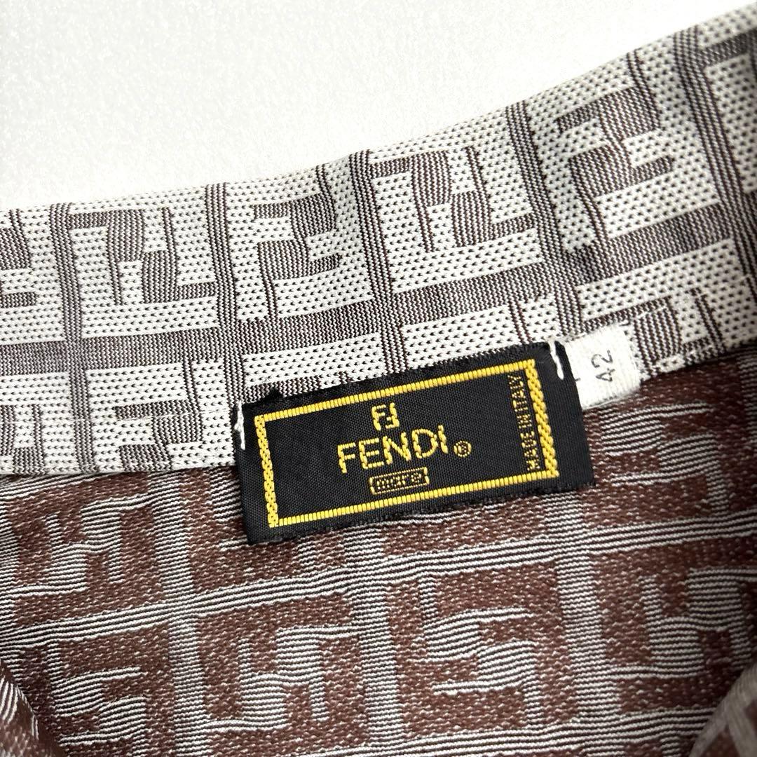 フェンディ Fendi ズッカ柄 ポロシャツ トップス Y2K