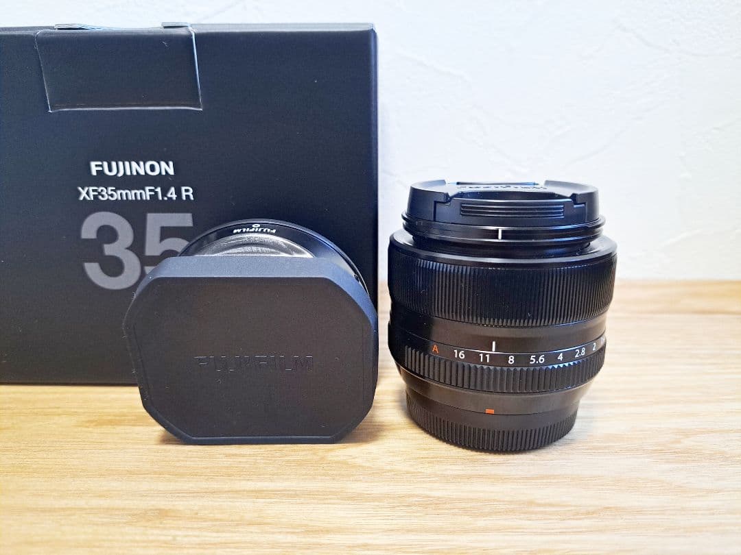 極美品 FUJIFILM フジノンレンズ XF35mmF1.4 R 単焦点レンズ